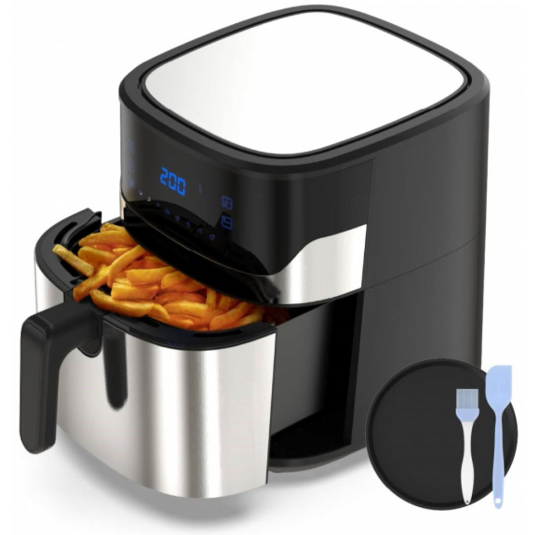 FREIDORA AIRE U.BLUE 6006 NEG/INOX DIGITAL 6L